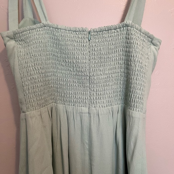 Wayf Light Green Sweetheart Neckline with Seamed Cups Mini Dress - Picture 6 of 15